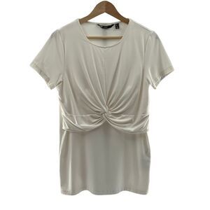 4th Reckless Women Maternity Hannah Top White S